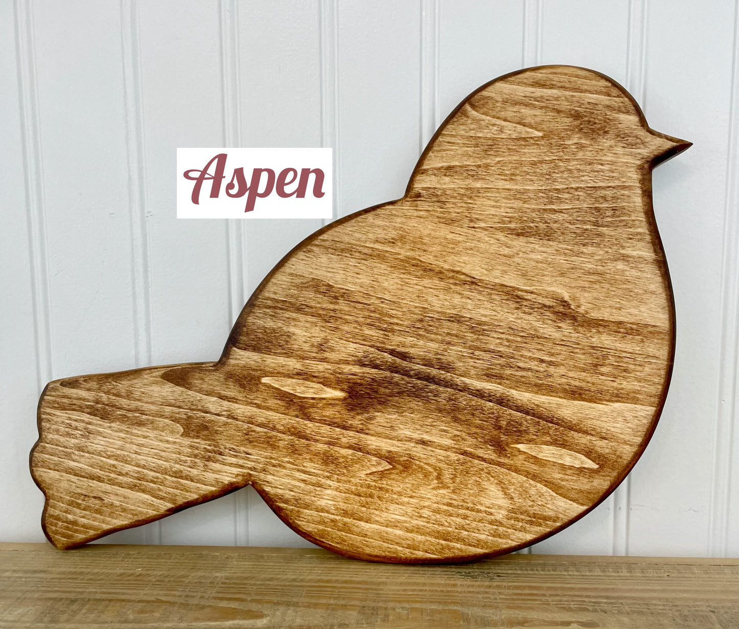 Handcrafted Birdie Serving Board
