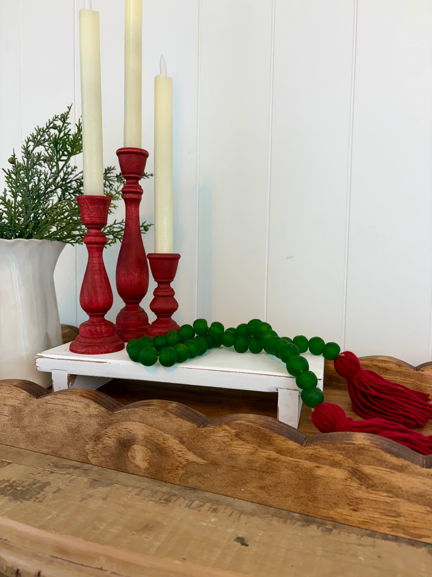 Handcrafted Ruffled Tray (3 Sizes)