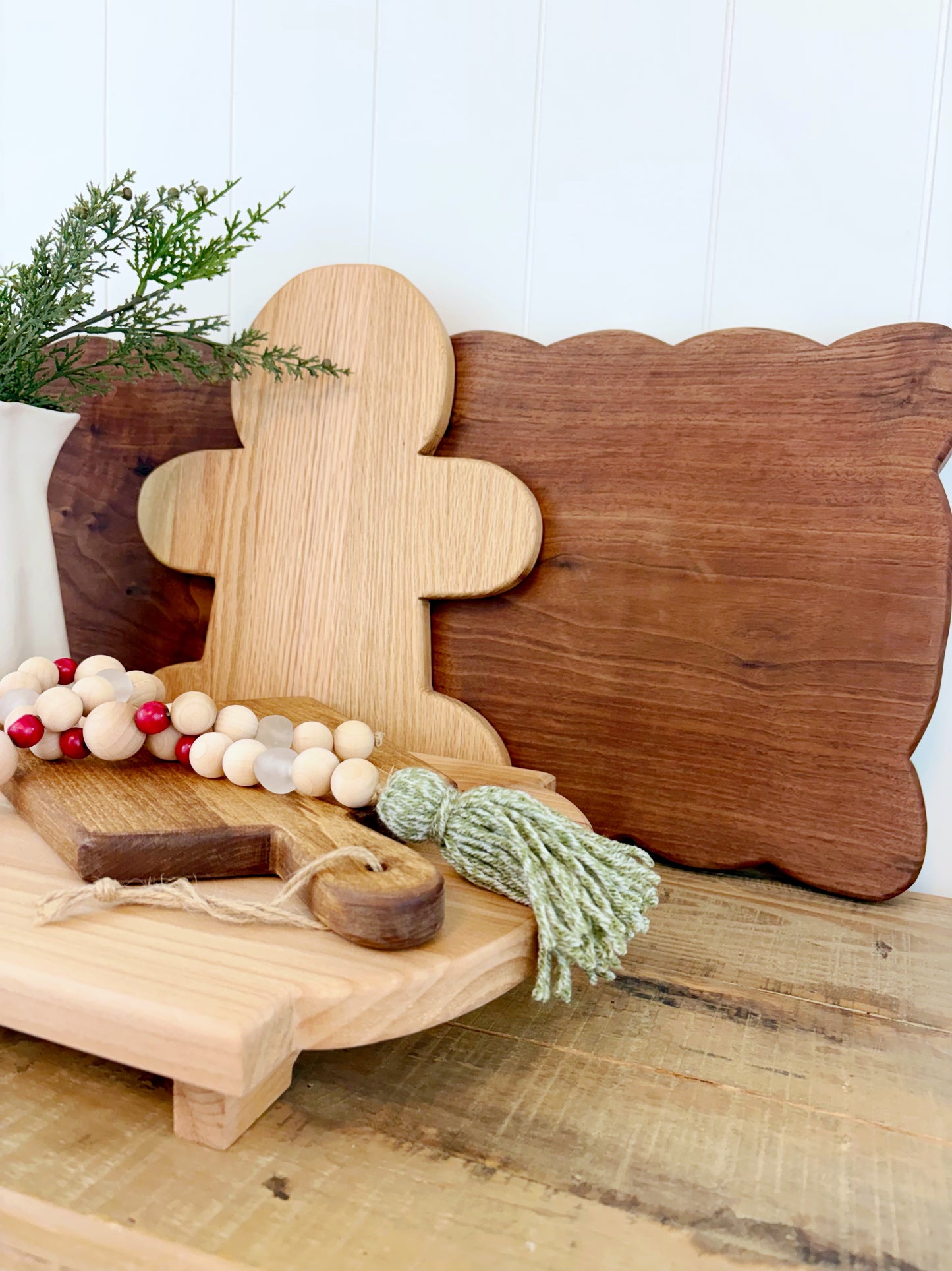 Handcrafted Ruffled Walnut Charcuterie Board