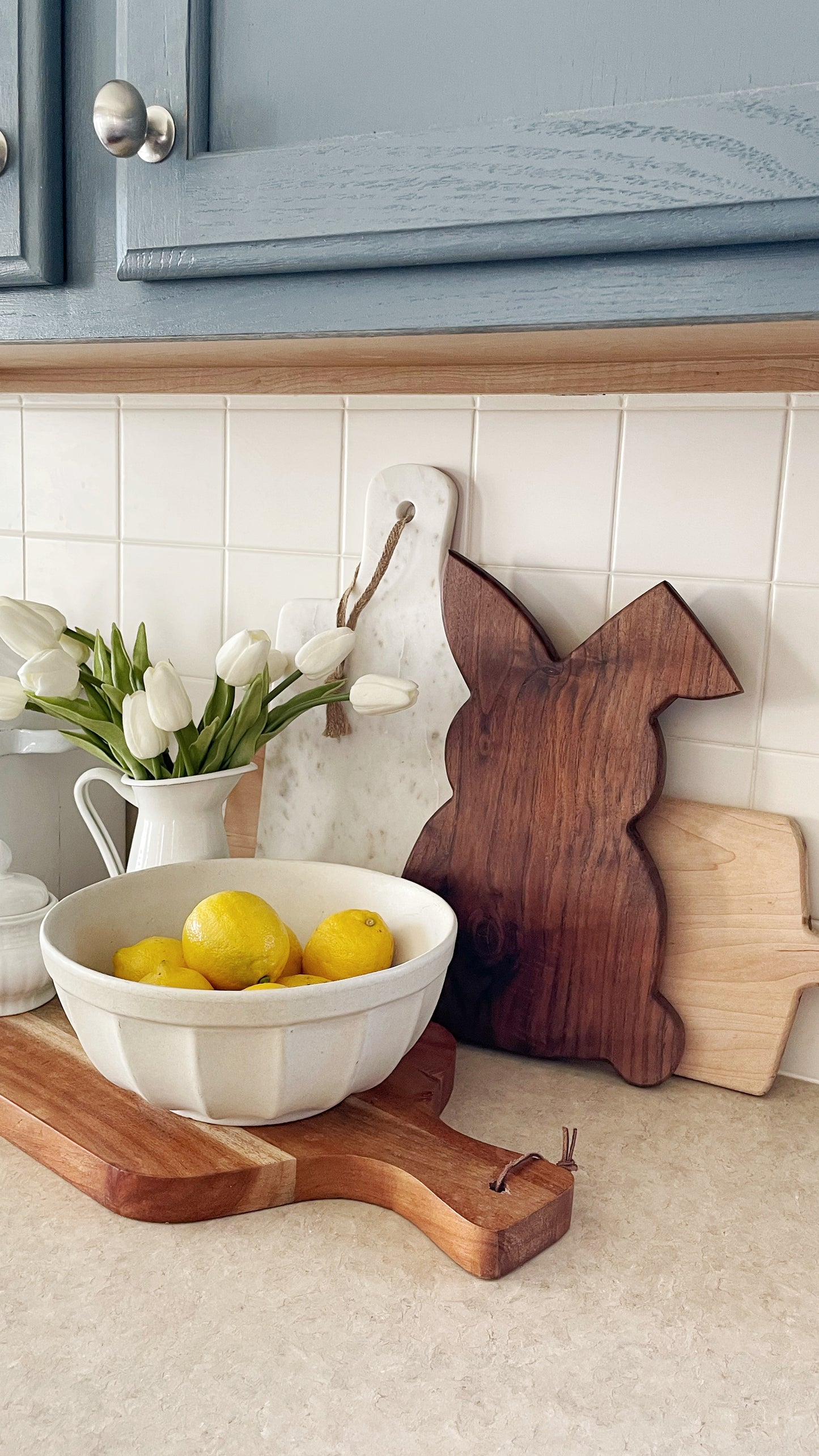 Handcrafted Bunny Serving Board