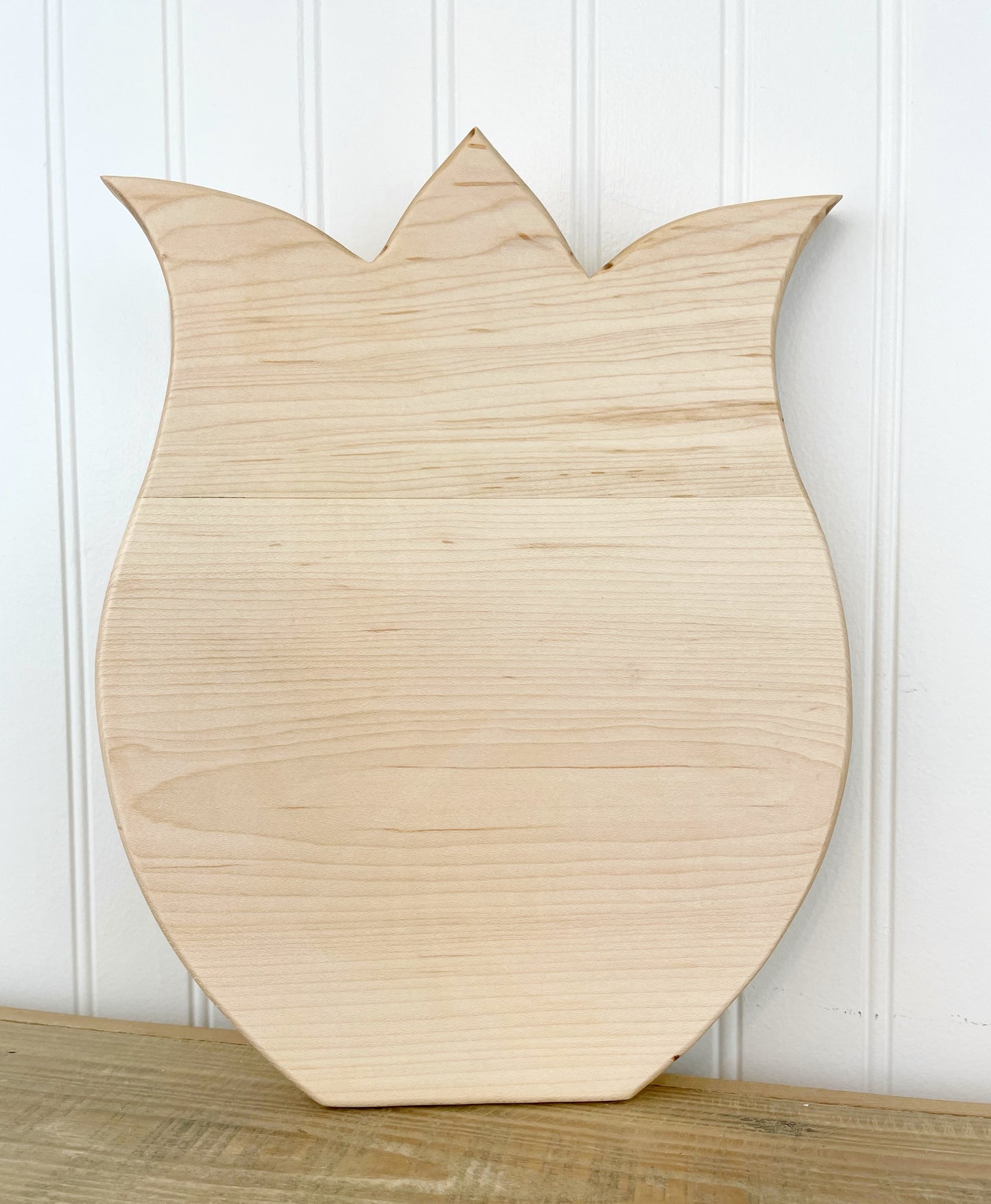 Handcrafted Tulip Serving Board
