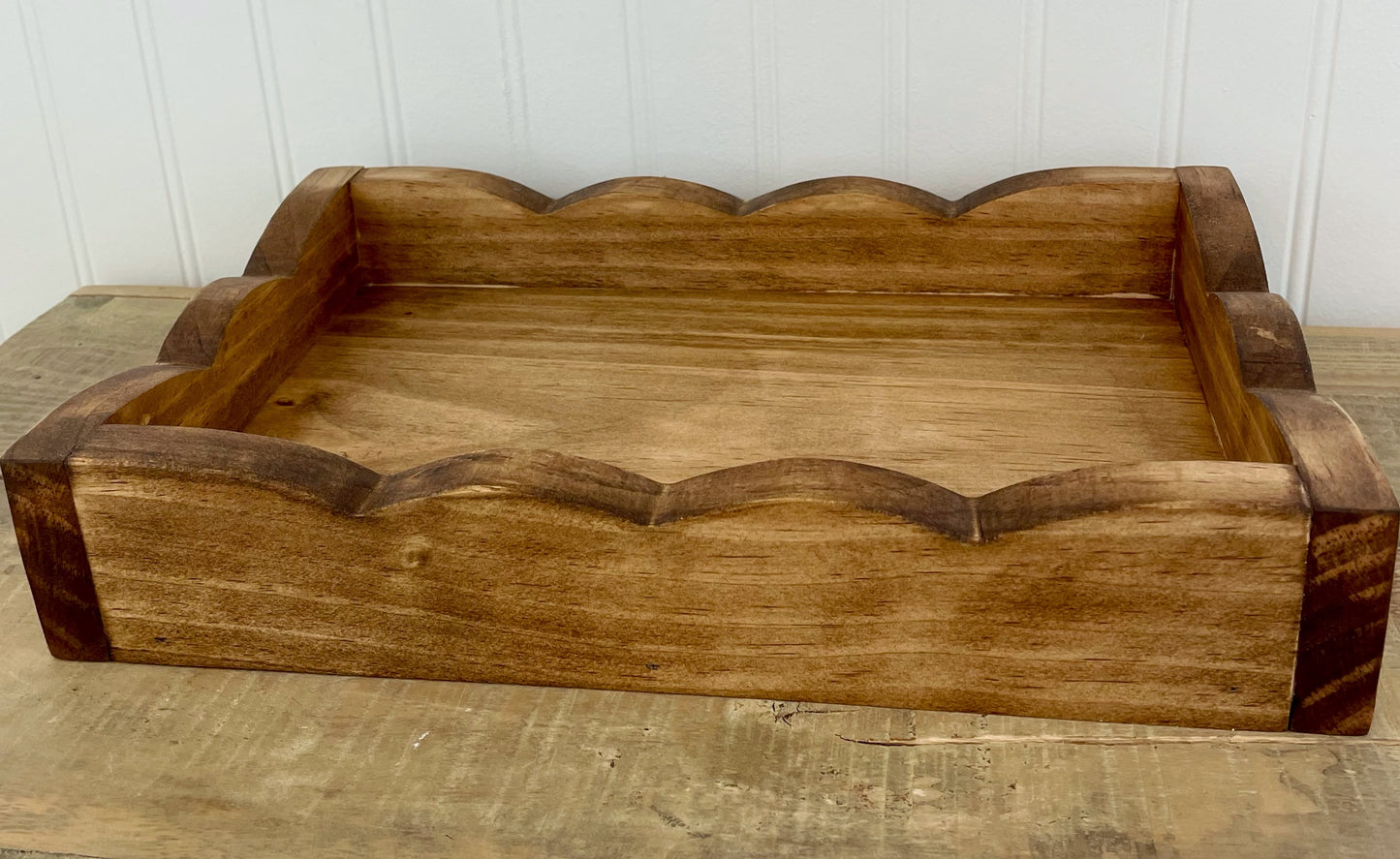 Handcrafted Ruffled Tray