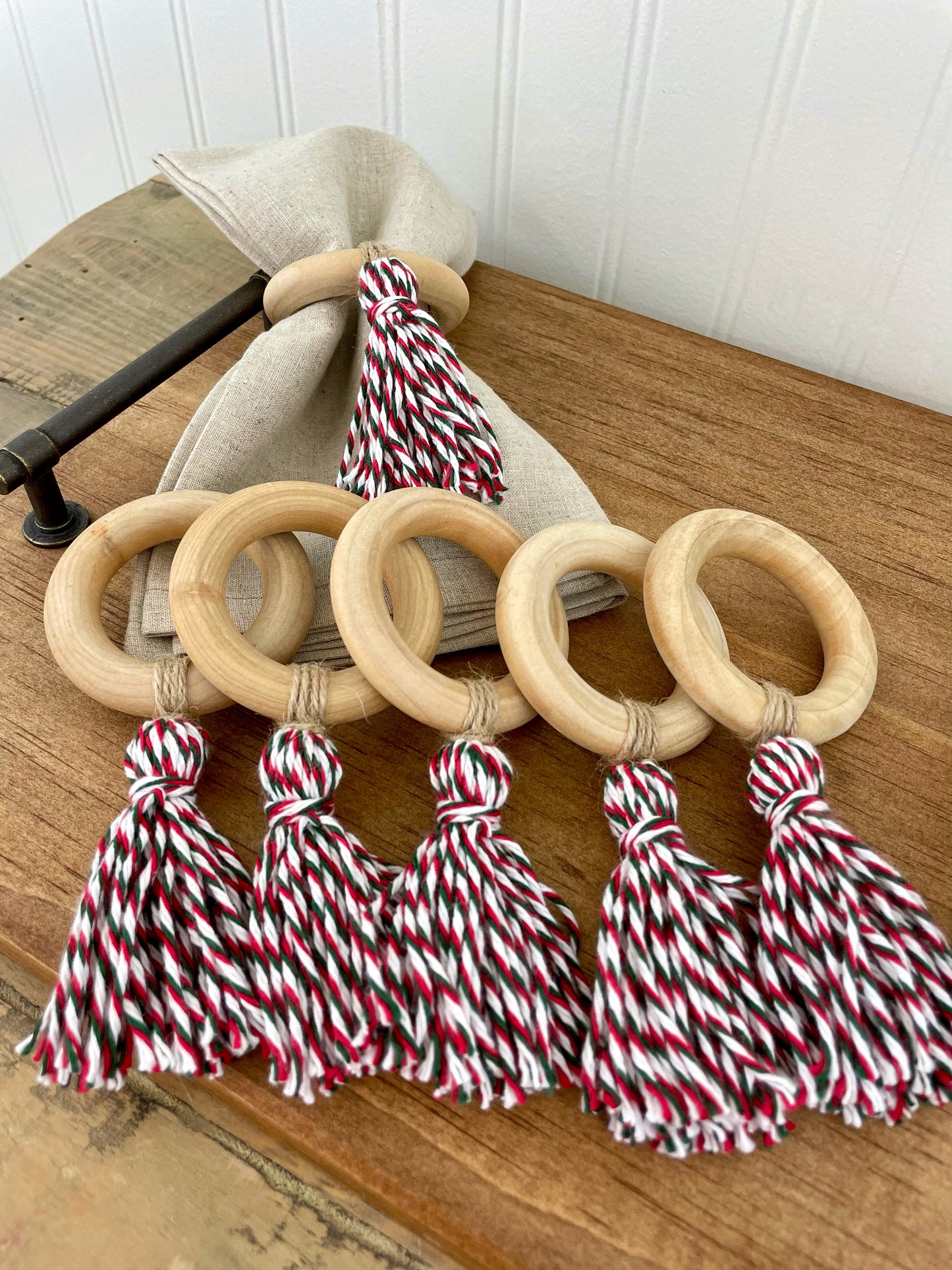 Tasseled Napkin Rings