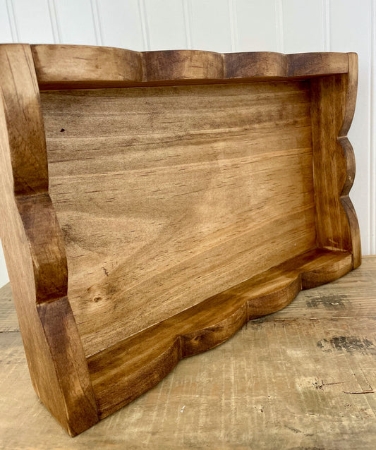 Handcrafted Ruffled Tray (3 Sizes)