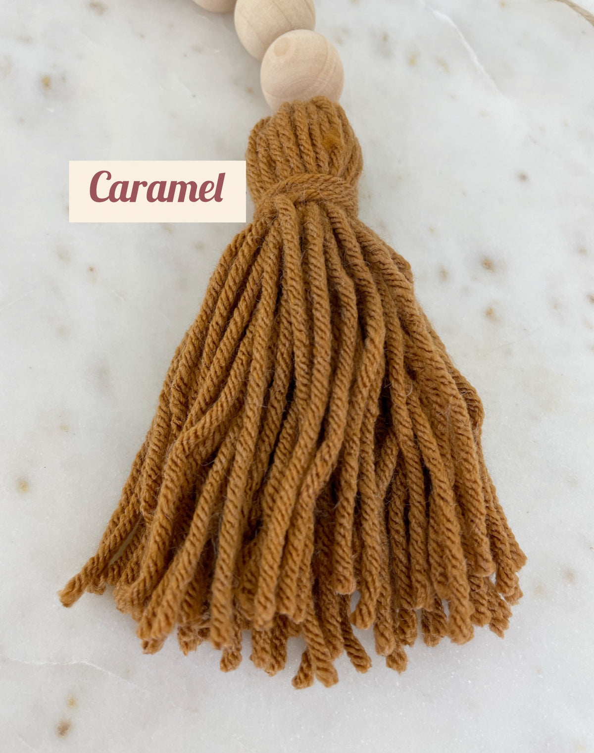 Wood Decor Bead Strand ~ Reese