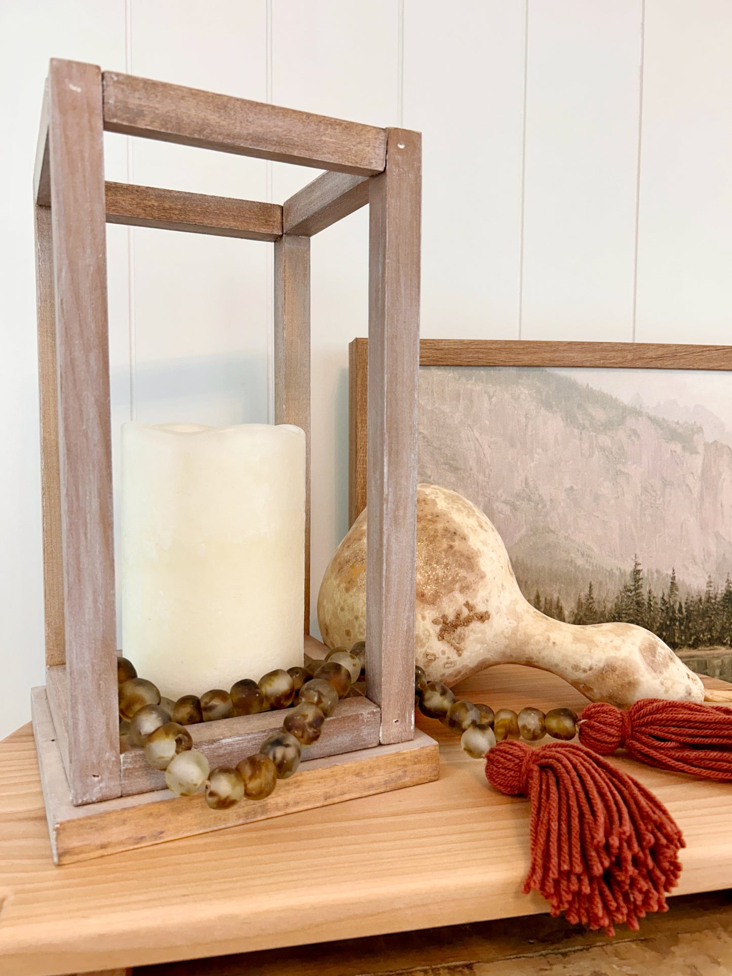 Glass Decor Bead Strand