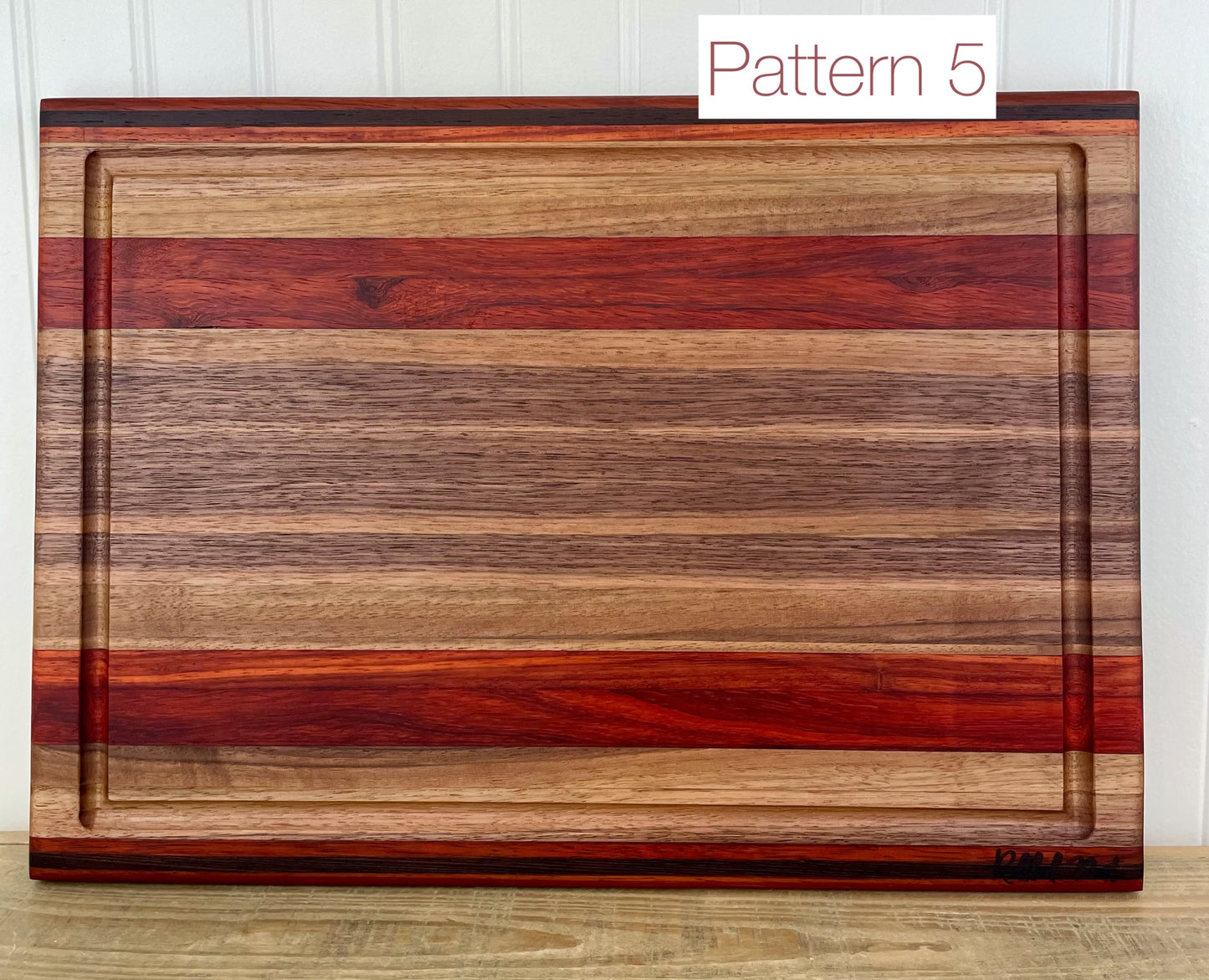 Handcrafted Edge Grain Cutting Board