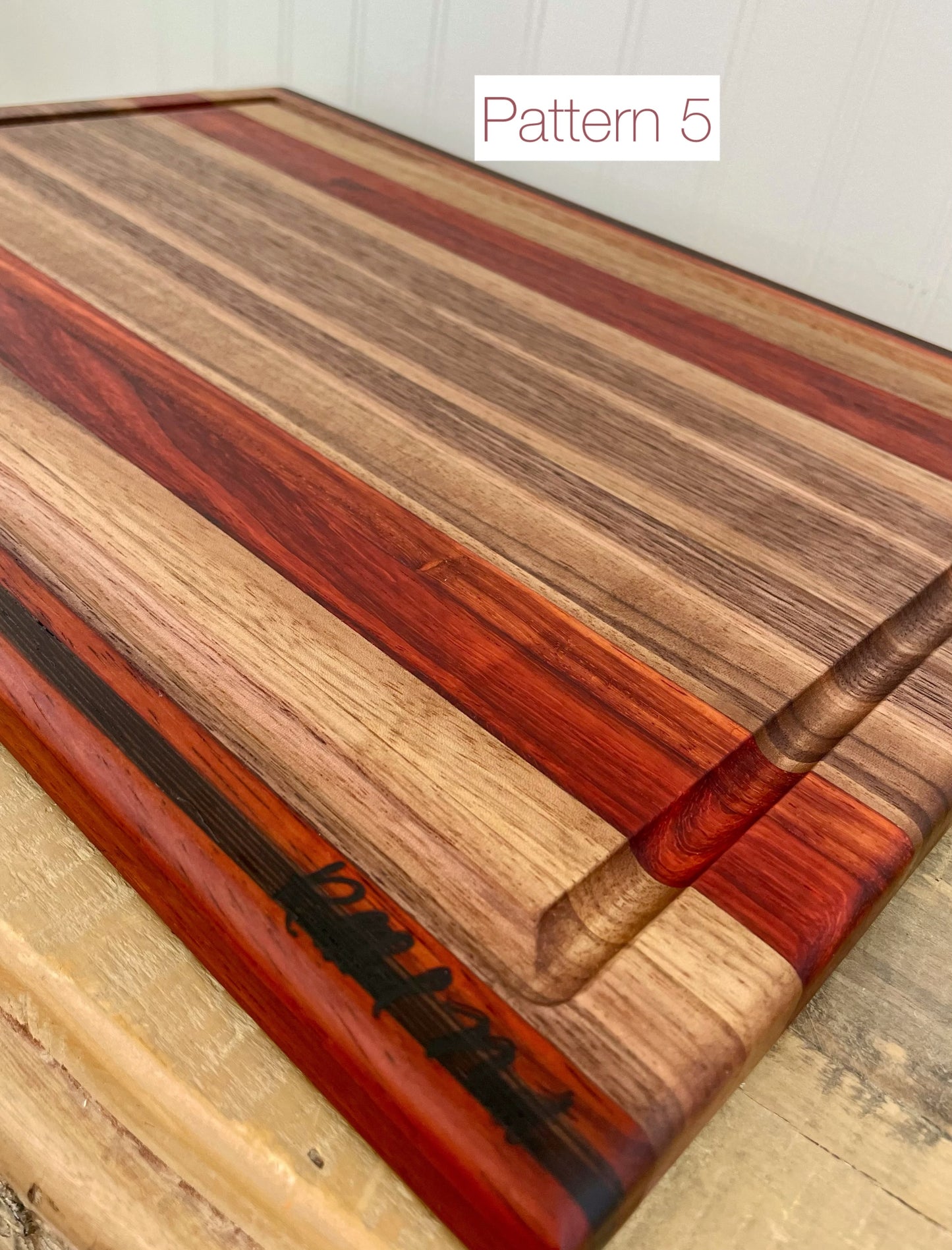 Handcrafted Edge Grain Cutting Board