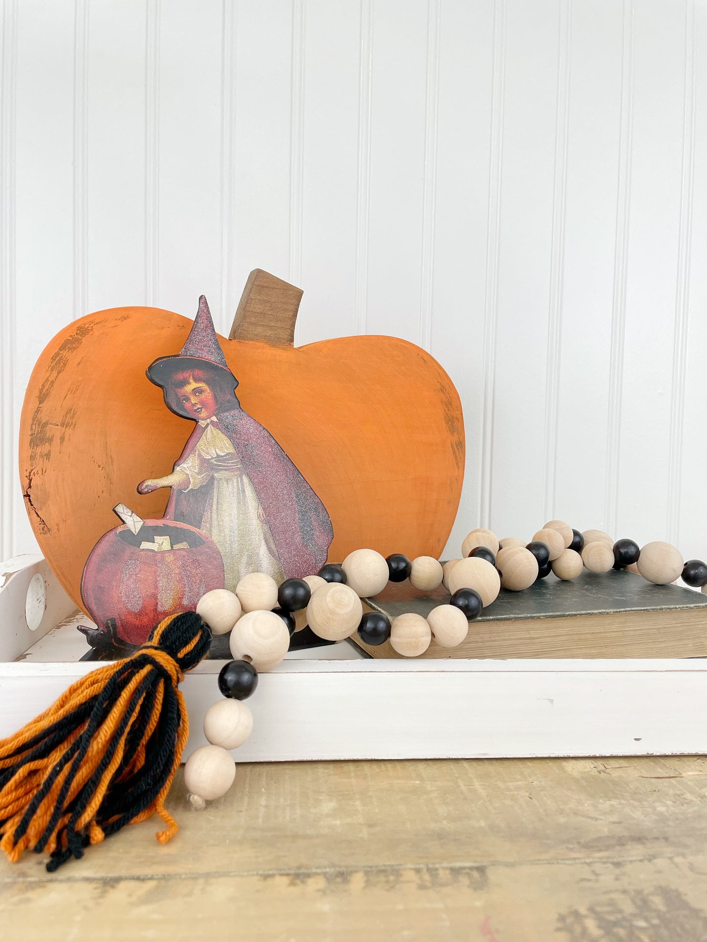 Mixed Wood Bead Strands