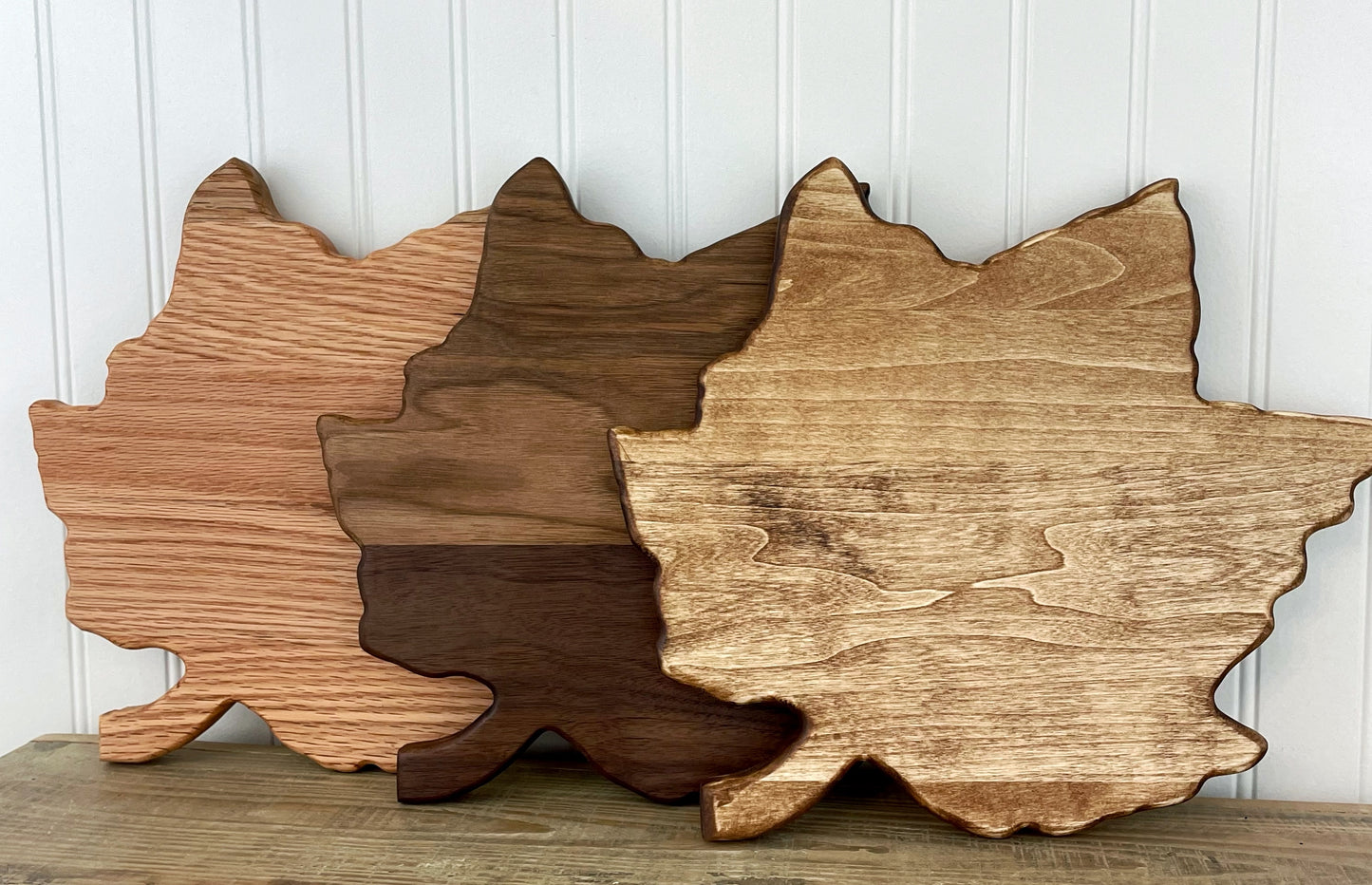 Handcrafted Fall Leaf Board