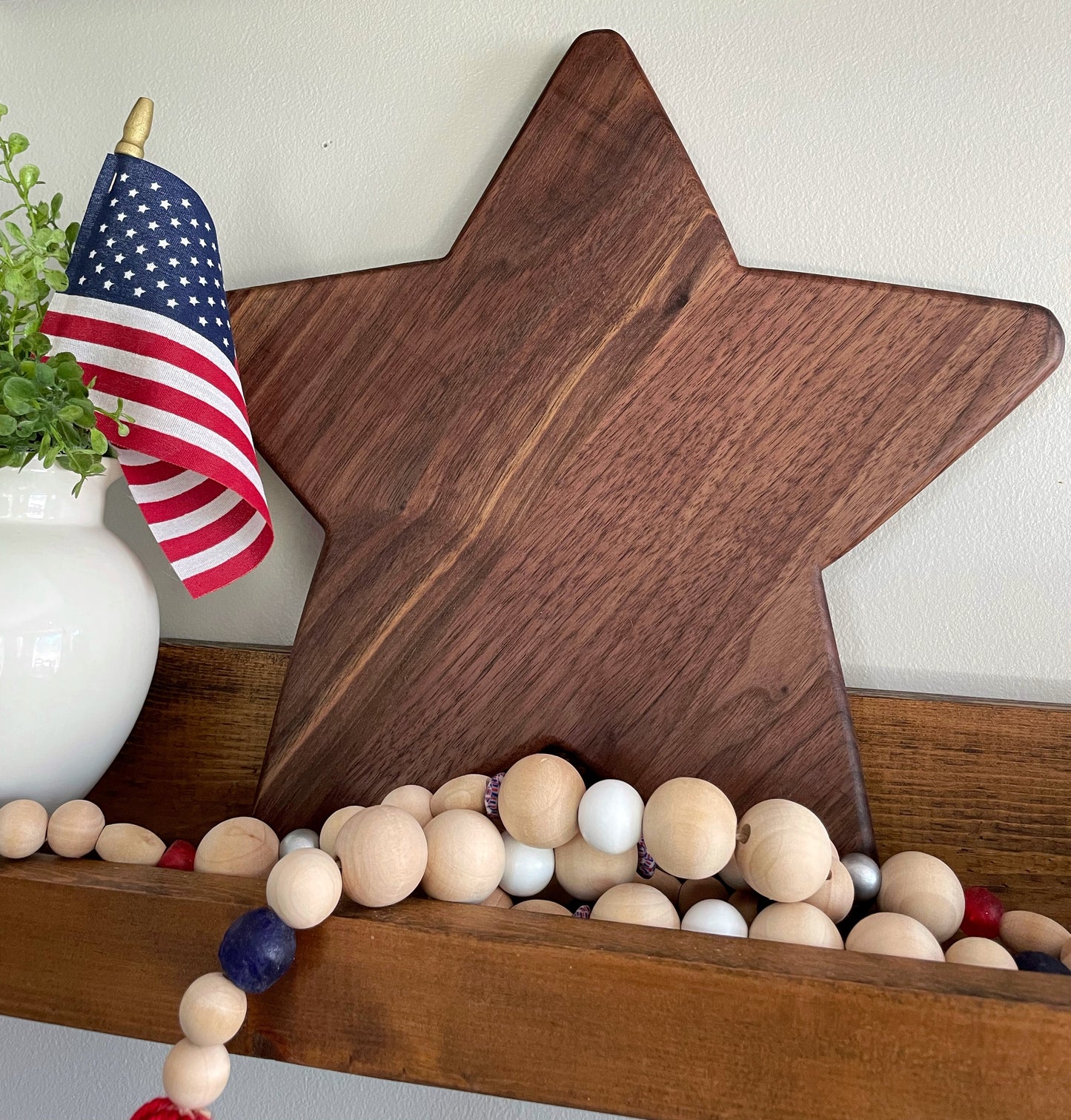 Handcrafted Star Cutting Board