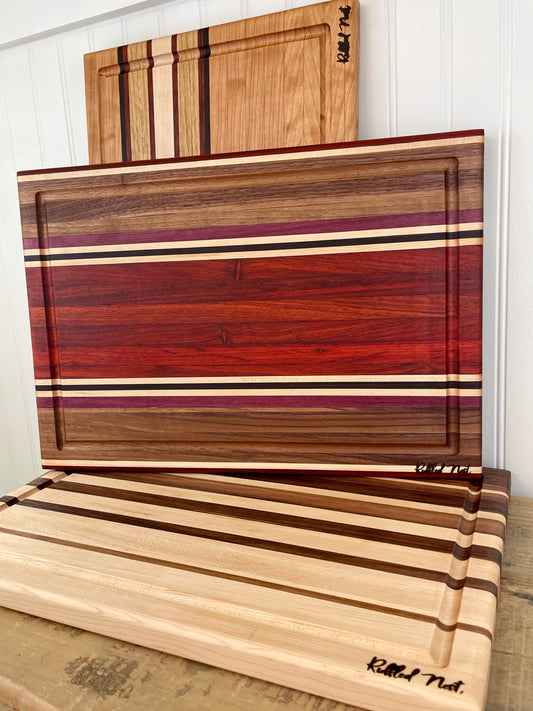 Handcrafted Edge Grain Cutting Board