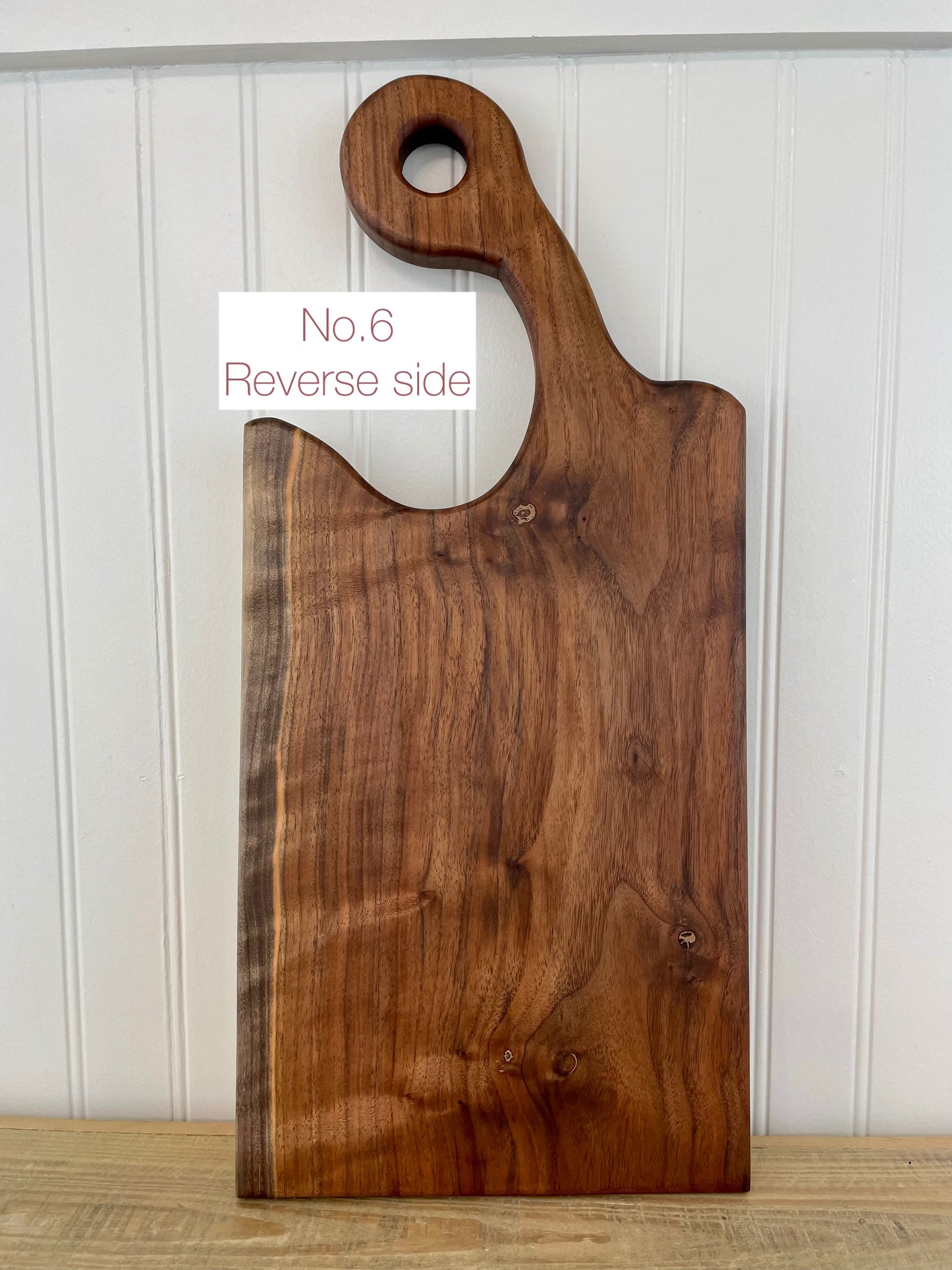 Handcrafted Handled Walnut Charcuterie boards