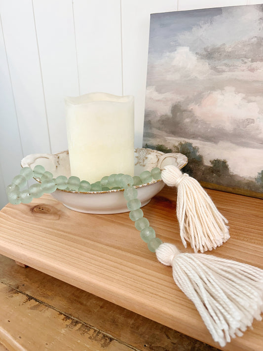 Glass Decor Bead Strand