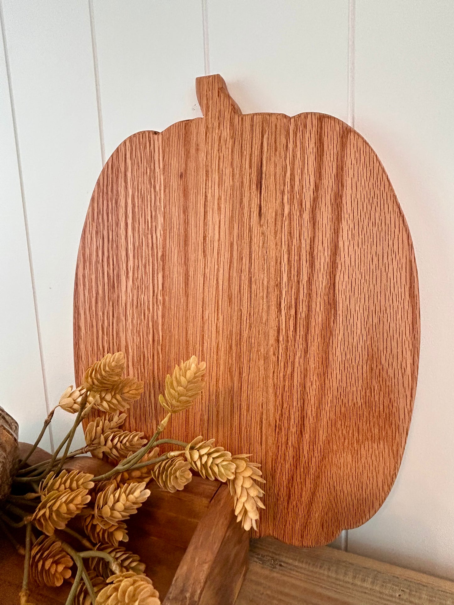 Handcrafted Pumpkin Serving Board