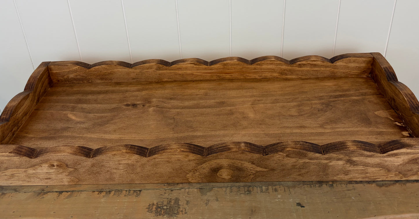 Handcrafted Ruffled Tray (3 Sizes)