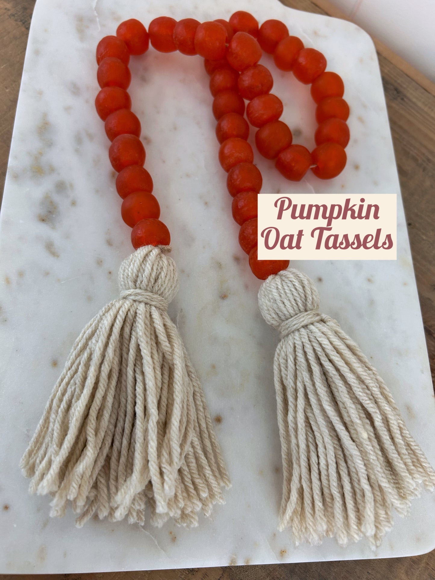 Glass Decor Bead Strand