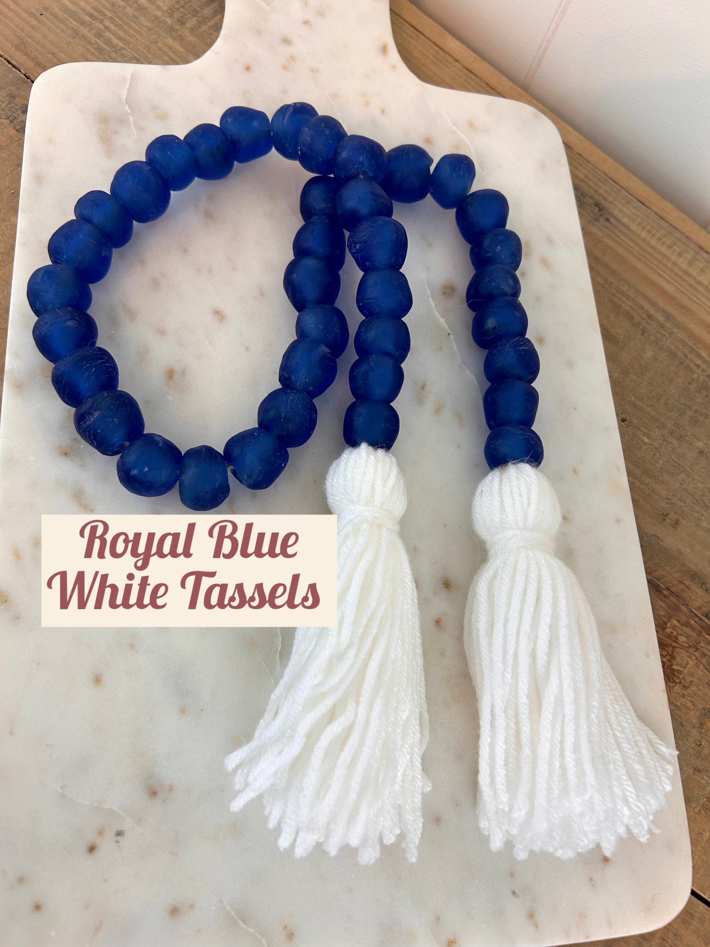 Glass Decor Bead Strand