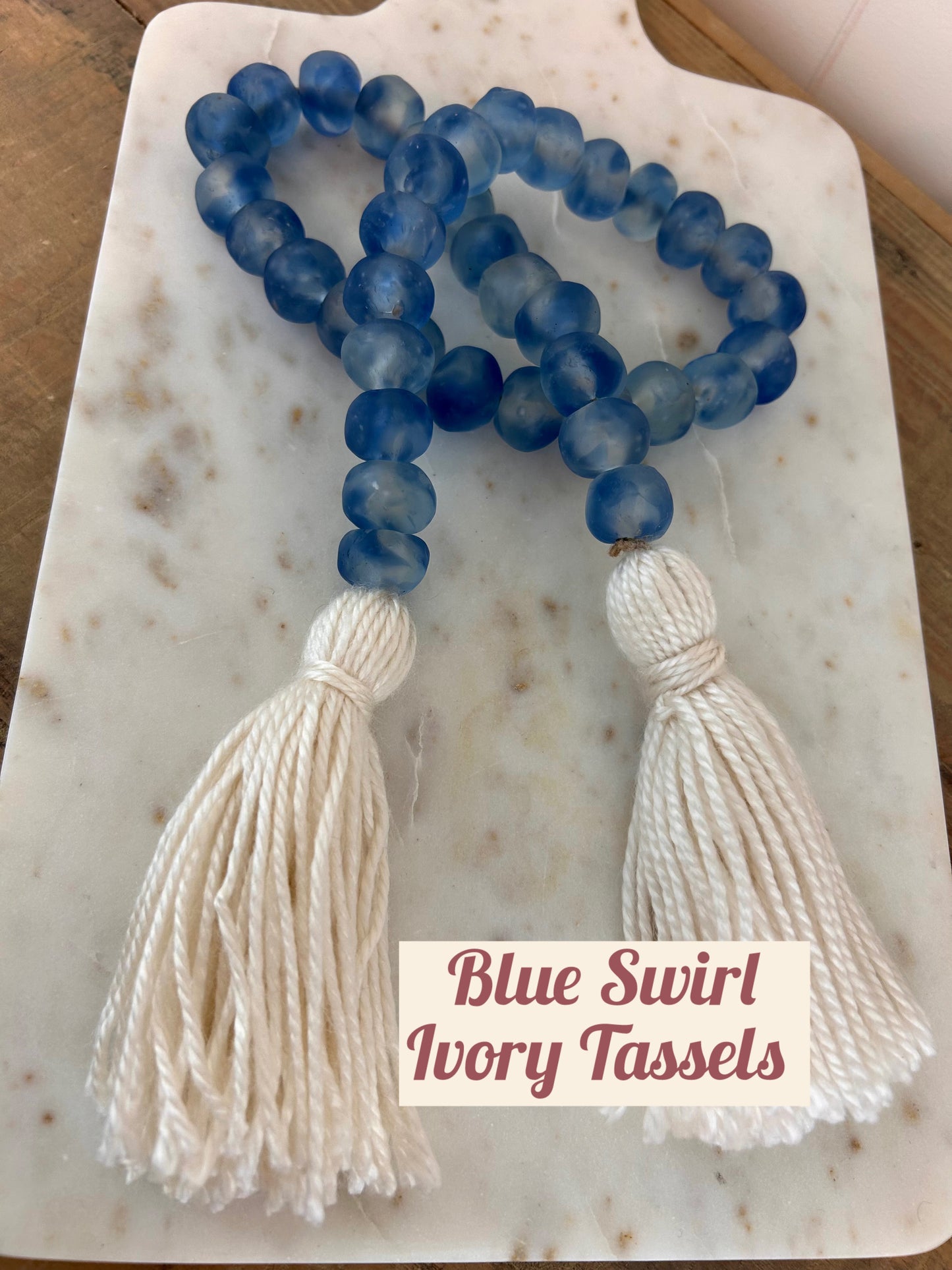 Glass Decor Bead Strand