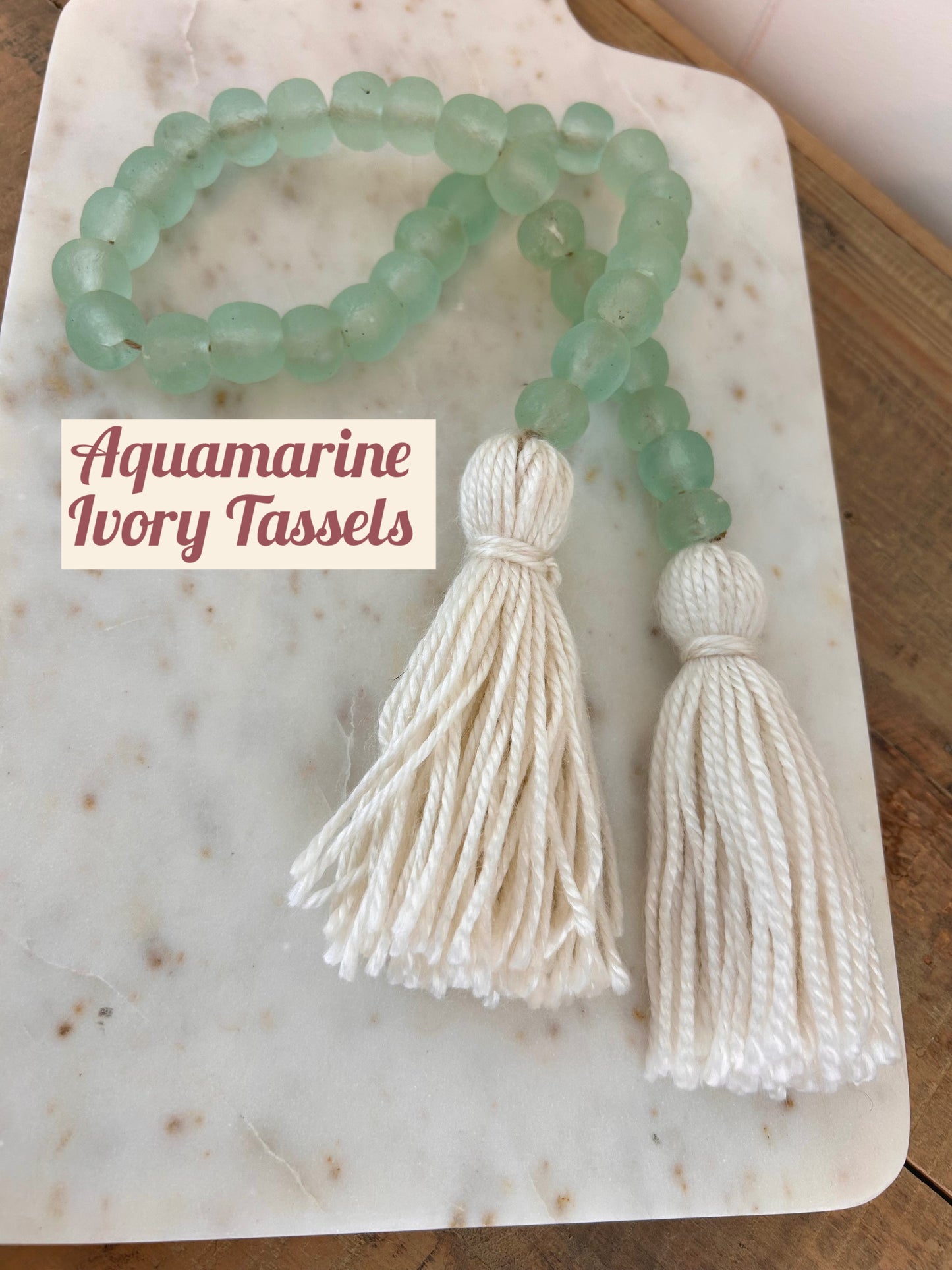 Glass Decor Bead Strand