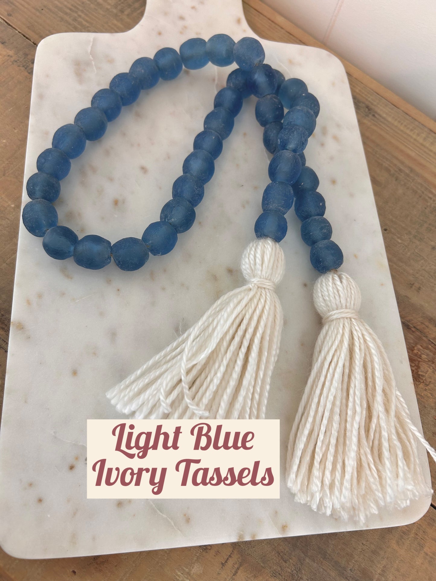 Glass Decor Bead Strand