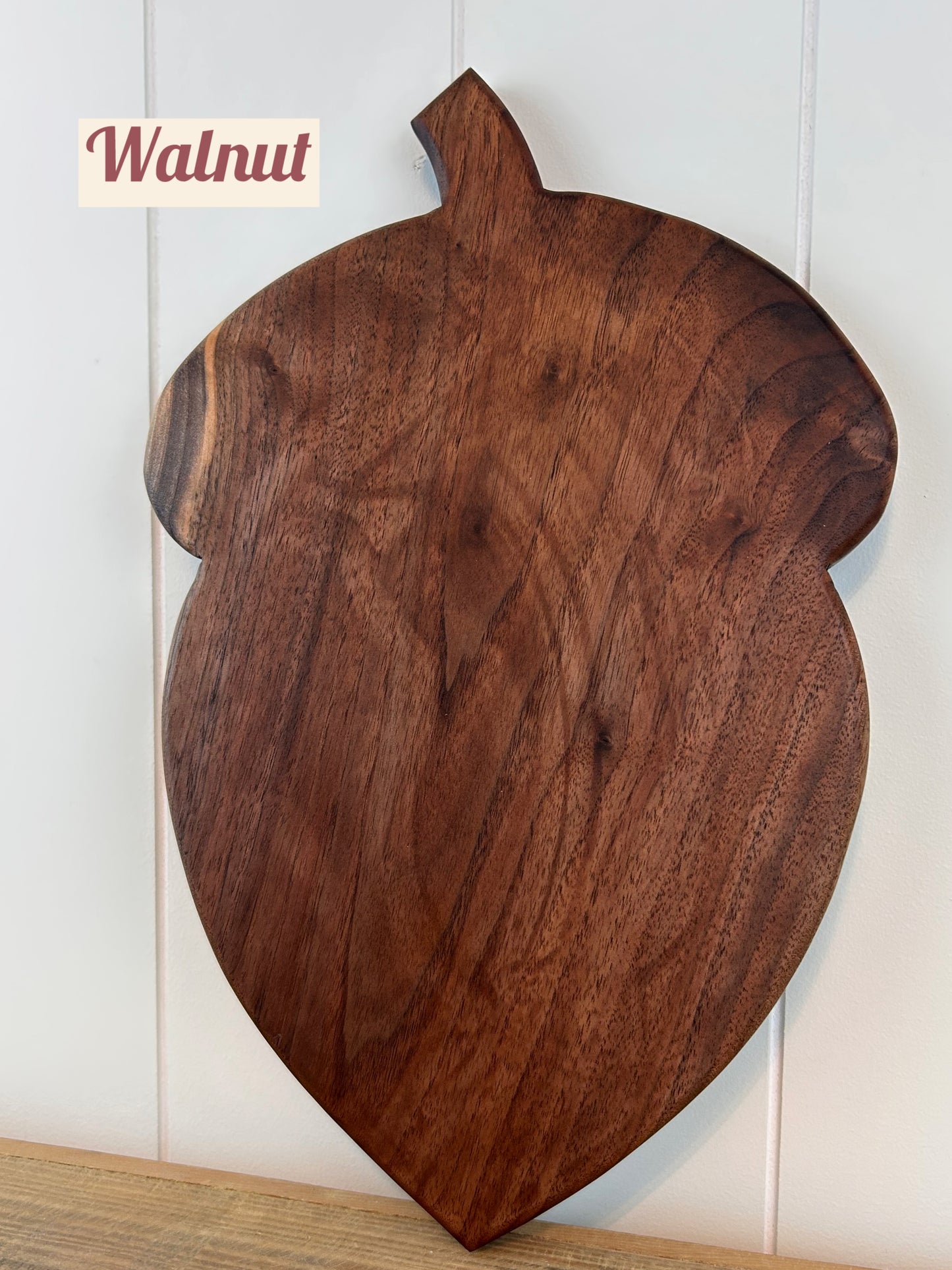 Handcrafted Acorn Serving Board