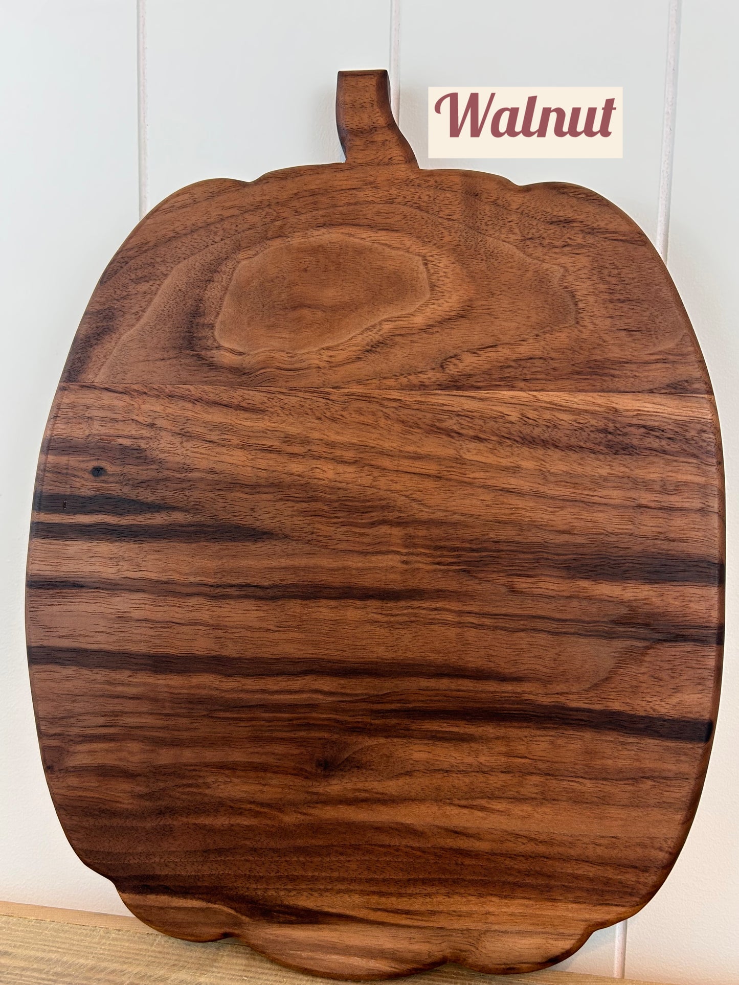 Handcrafted Pumpkin Serving Board
