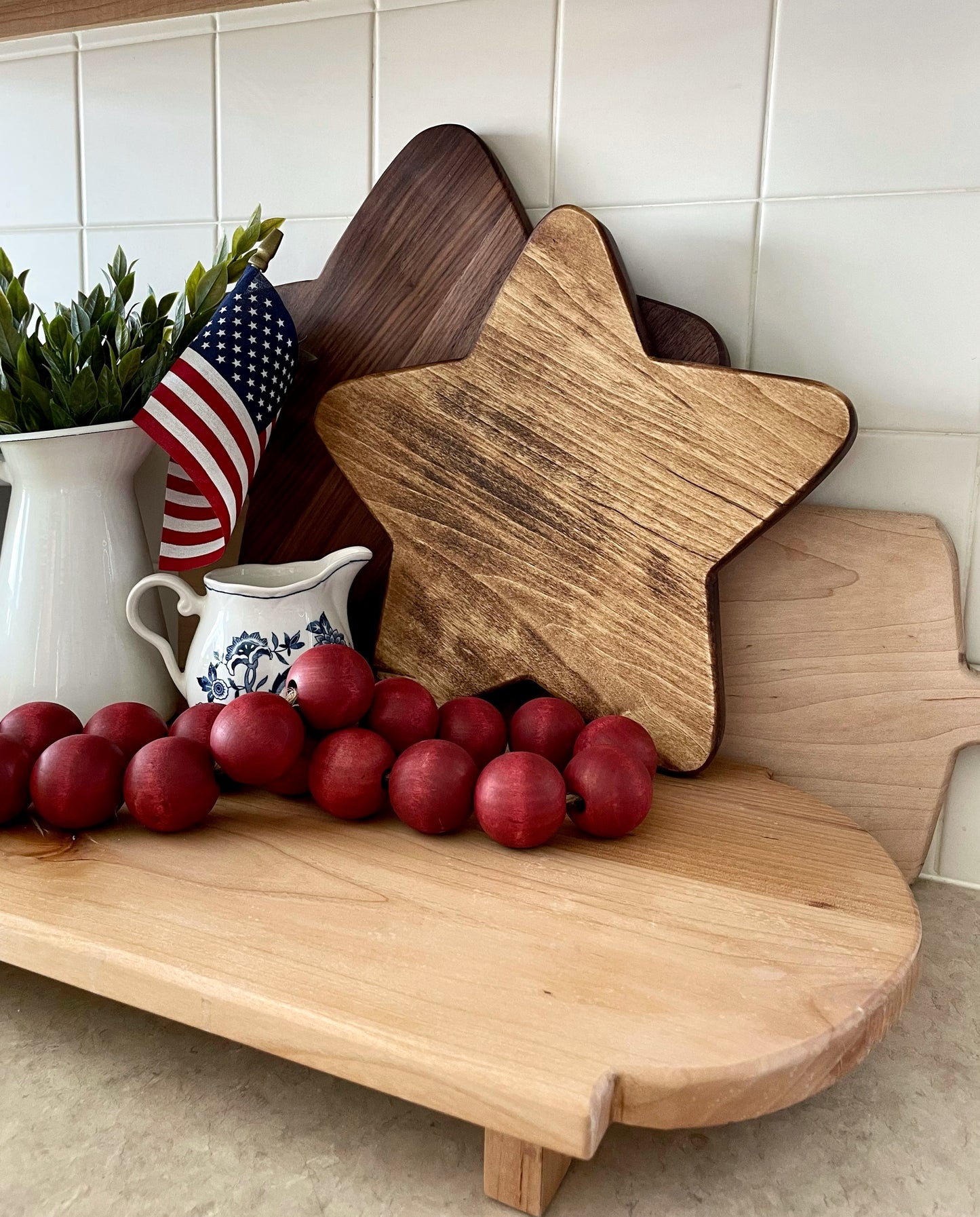 Handcrafted Star Cutting Board