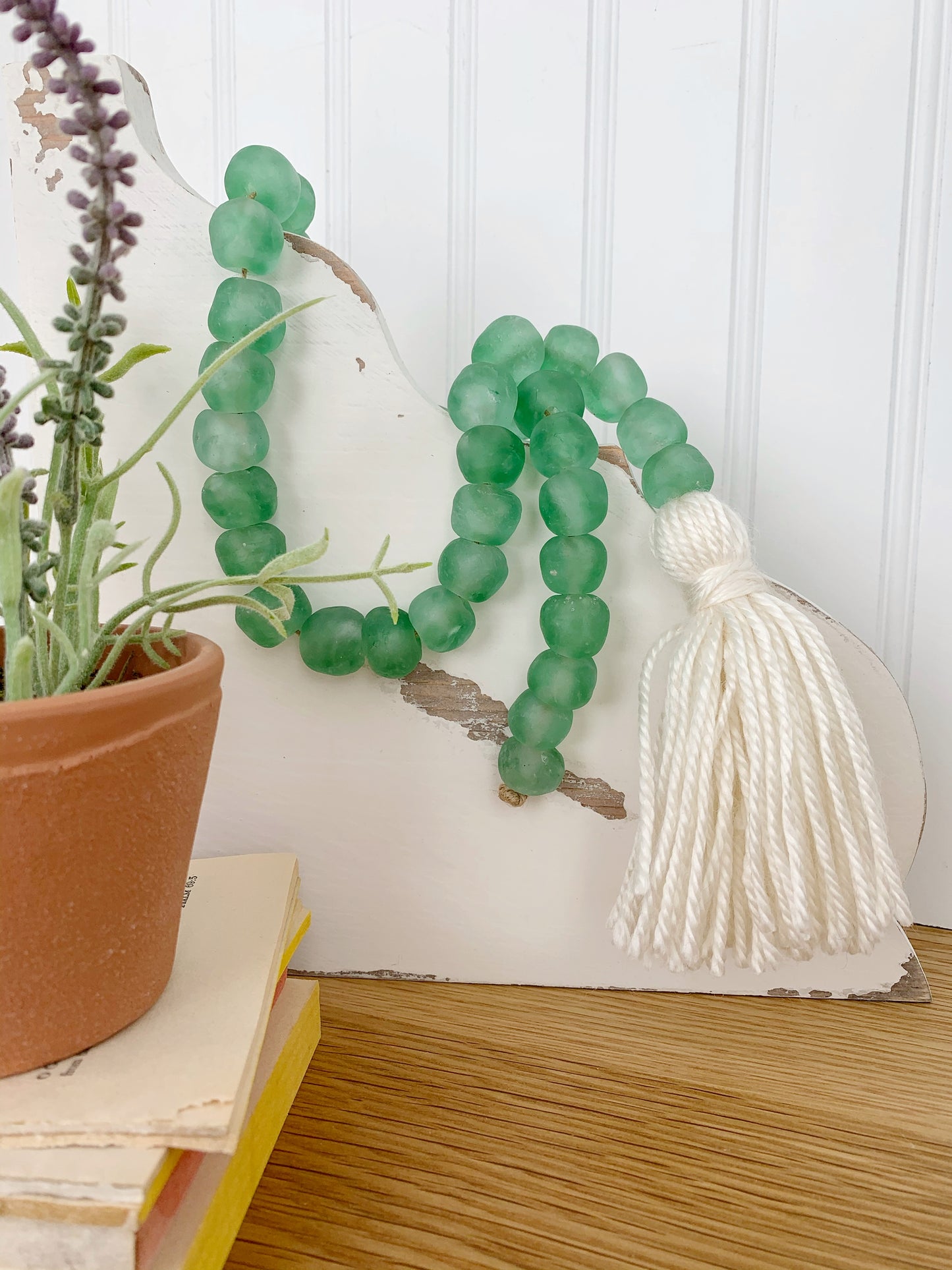 Glass Decor Bead Strand