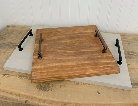 Handcrafted Handled Serving Tray