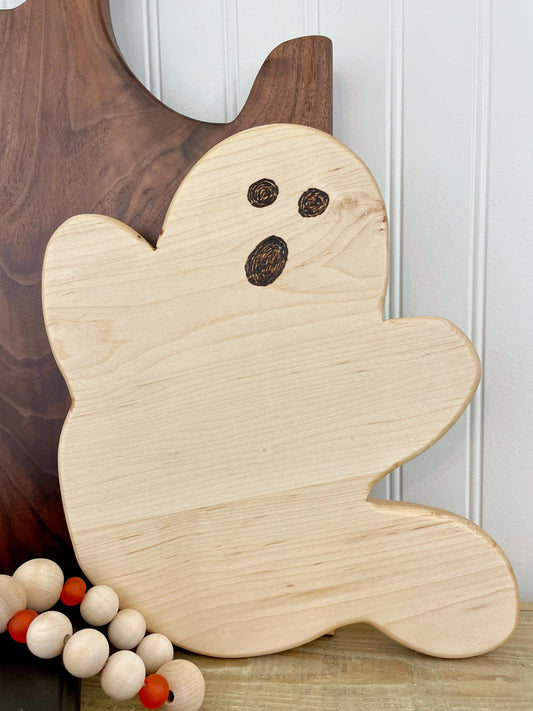 Handcrafted Ghost Serving Board
