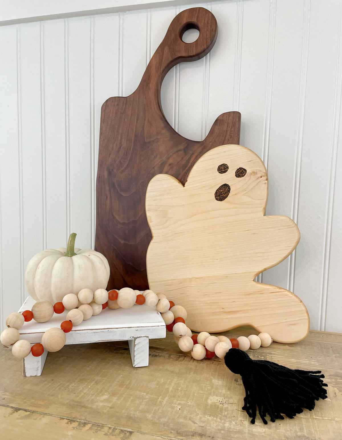 Handcrafted Ghost Serving Board
